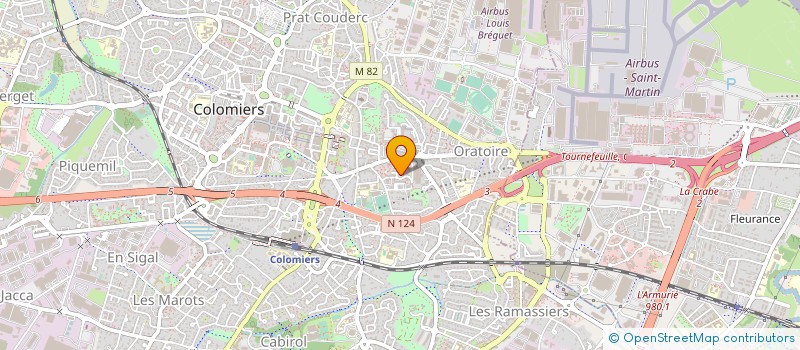 localisation de l'entreprise MONSIEUR DJIDJOE AGBOLO à COLOMIERS