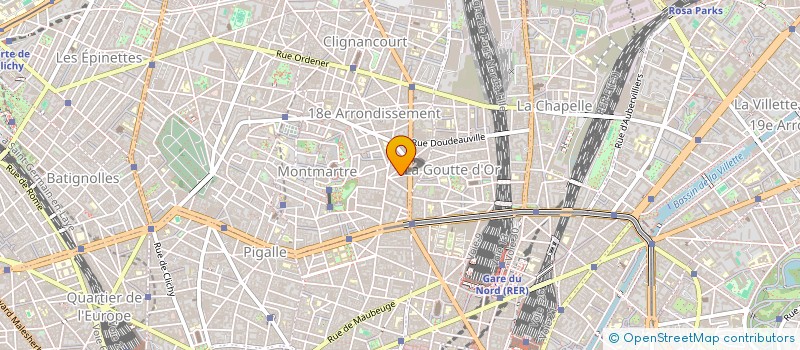 localisation de l'entreprise MONSIEUR DJIGUIBA DIAKHITE  PARIS