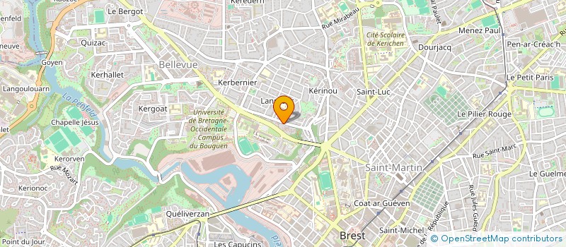 localisation de l'entreprise MONSIEUR DJIHADI HALIDI à BREST