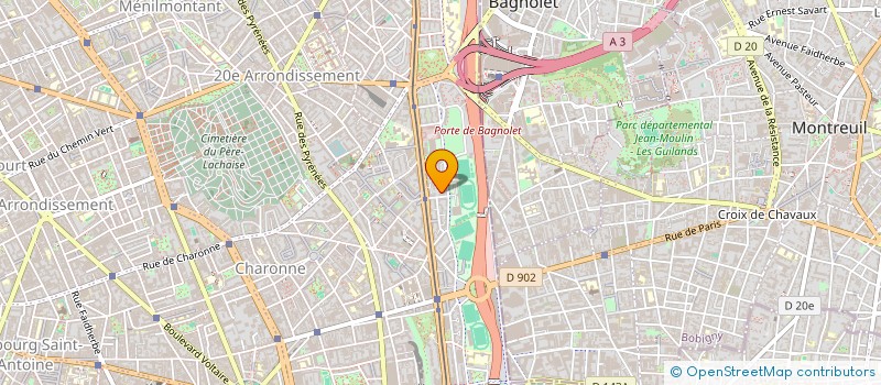 localisation de l'entreprise MONSIEUR DJIKO DALIGOU  PARIS