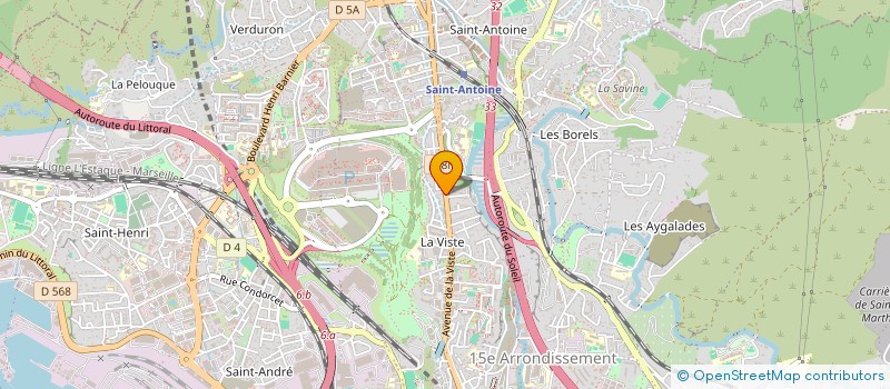 localisation de l'entreprise MONSIEUR DJILALI ALI MOUSSA à MARSEILLE