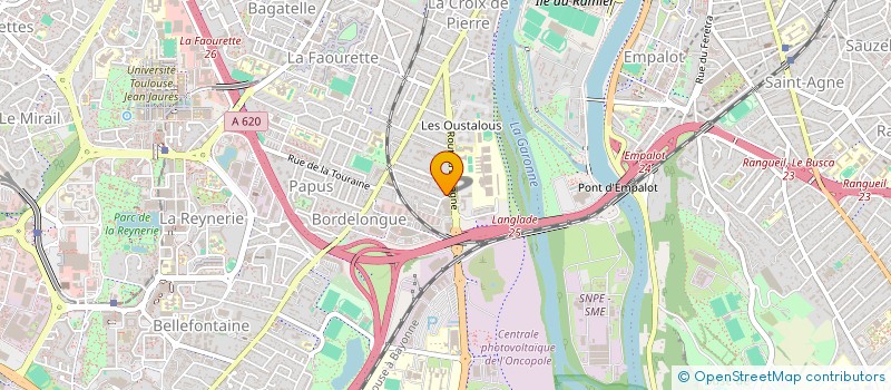 localisation de l'entreprise MONSIEUR DJILALI BELHACENE  TOULOUSE