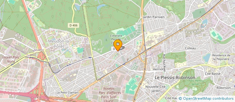 localisation de l'entreprise MONSIEUR DJILALI BELKACEM à CLAMART
