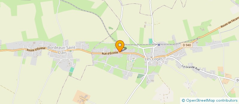 localisation de l'entreprise MONSIEUR DJILALI BELKHELFA  LES LOGES