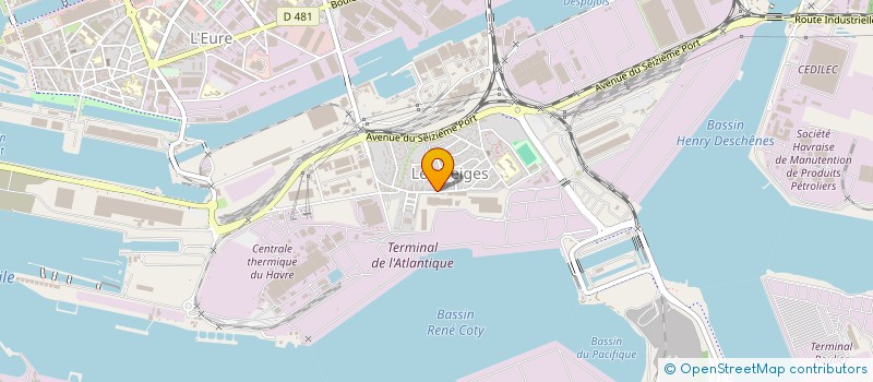 localisation de l'entreprise MONSIEUR DJILALI BERKANI à LE HAVRE