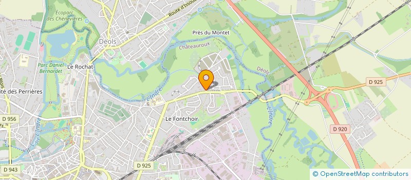 localisation de l'entreprise MONSIEUR DJILALI BOUARFA à CHATEAUROUX