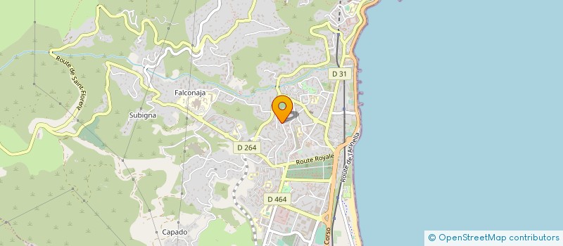 localisation de l'entreprise MONSIEUR DJILALI CHAIB à BASTIA