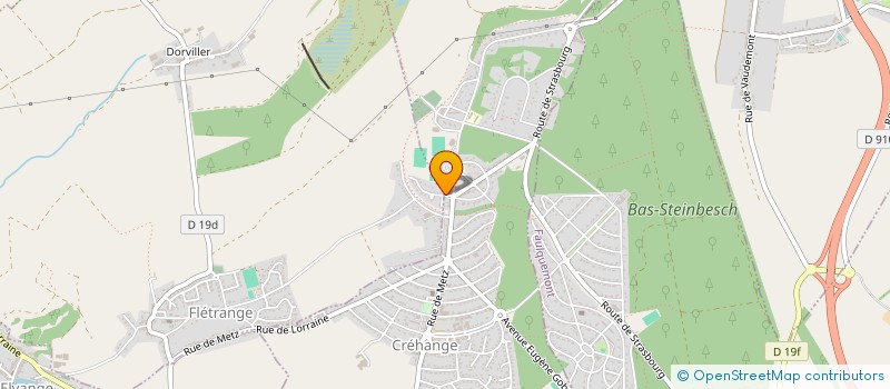 localisation de l'entreprise MONSIEUR DJILALI DJAFER  CREHANGE