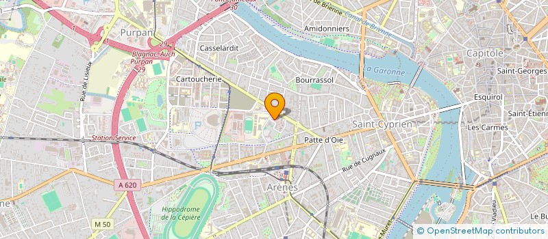 localisation de l'entreprise MONSIEUR DJILALI FOUKRACH à TOULOUSE