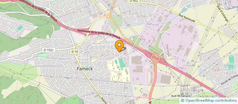 localisation de l'entreprise MONSIEUR DJILALI HABAT  FAMECK