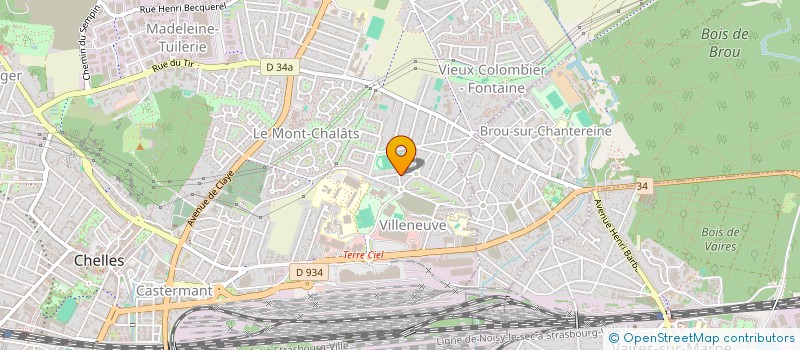 localisation de l'entreprise MONSIEUR DJILALI HAMIMED  CHELLES