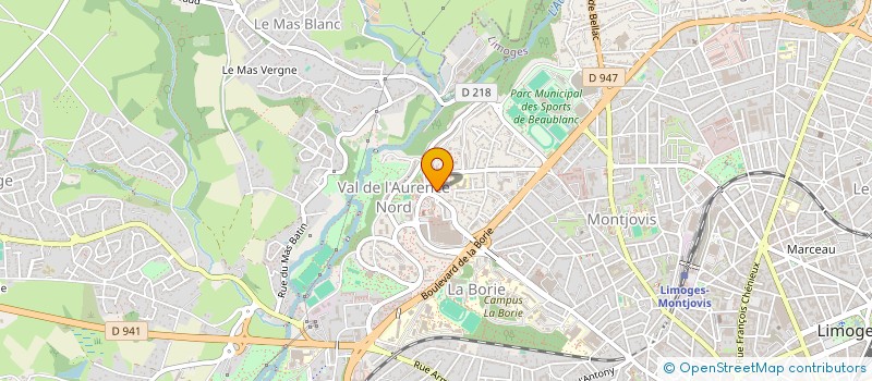 localisation de l'entreprise MONSIEUR DJILALI KHARROUBI à LIMOGES
