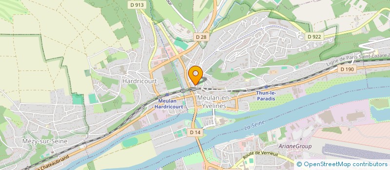 localisation de l'entreprise MONSIEUR DJILALI KOUADRIA à MEULAN-EN-YVELINES