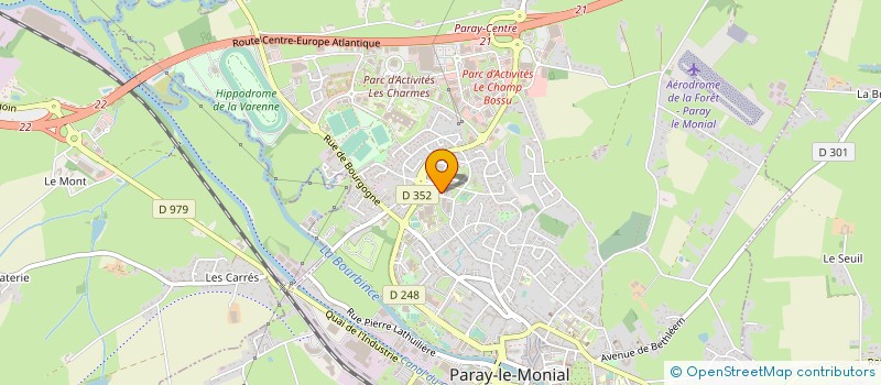 localisation de l'entreprise MONSIEUR DJILALI LAZREGUE  PARAY-LE-MONIAL