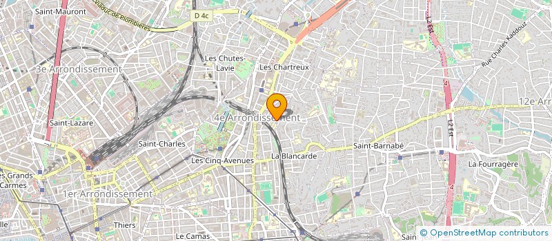localisation de l'entreprise MONSIEUR DJILALI MAKOUR à MARSEILLE
