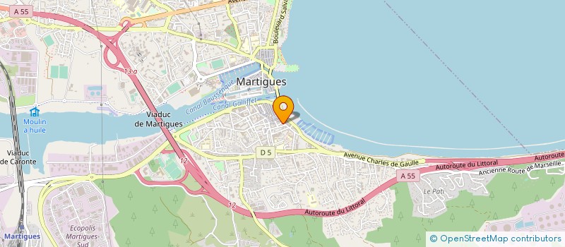 localisation de l'entreprise MONSIEUR DJILALI MERIDJA à MARTIGUES