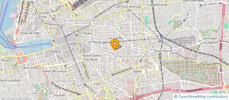 localisation de l'entreprise MONSIEUR DJILALI SAYAH à MARSEILLE