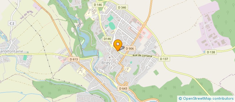 localisation de l'entreprise MONSIEUR DJILALI SMARA  VAL DE BRIEY