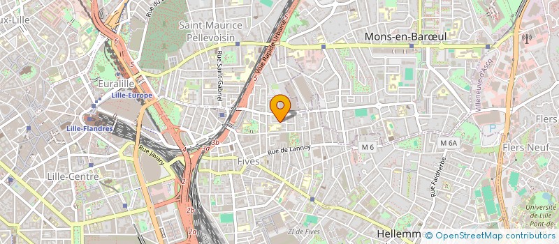 localisation de l'entreprise MONSIEUR DJILALI SOUFI à LILLE