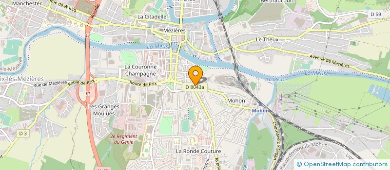 localisation de l'entreprise MONSIEUR DJILALI ZBIB  CHARLEVILLE MEZIERES