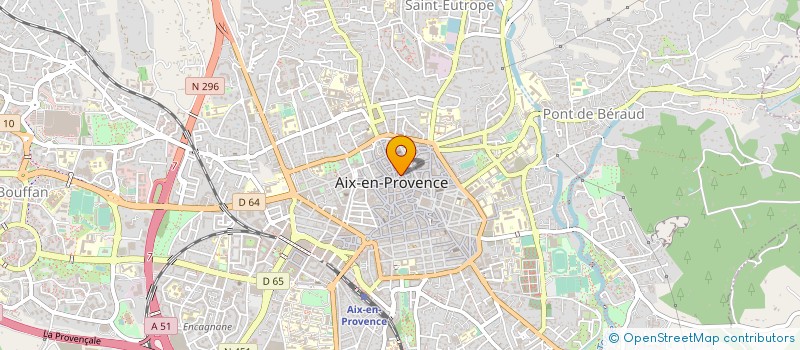 localisation de l'entreprise MONSIEUR DJILALI ZELIKRA à AIX-EN-PROVENCE