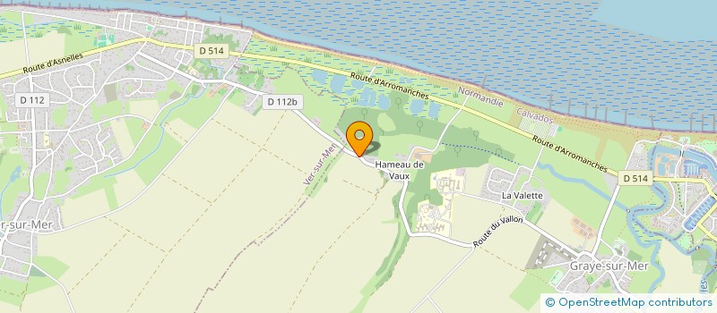 localisation de l'entreprise MONSIEUR DJILLALI ALLAL  GRAYE-SUR-MER