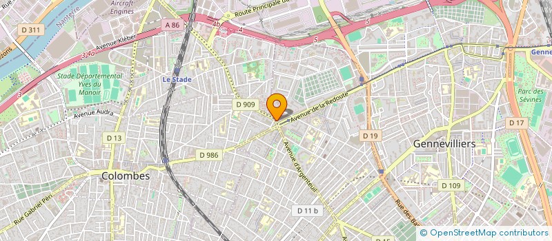 localisation de l'entreprise MONSIEUR DJILLALI HADJOUTI à ASNIERES-SUR-SEINE