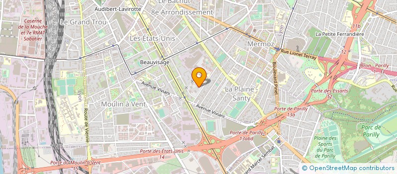 localisation de l'entreprise MONSIEUR DJILLALI RABEHI  LYON