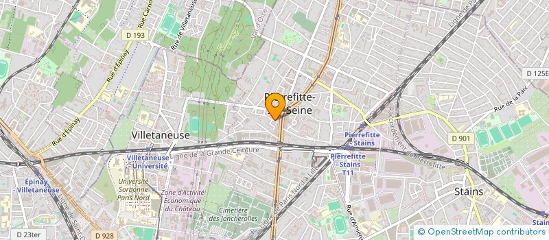 localisation de l'entreprise MONSIEUR DJILLALI SENANE  VIARMES