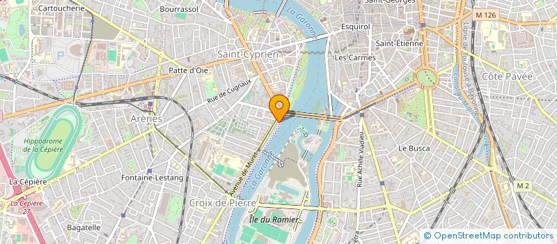 localisation de l'entreprise MONSIEUR DJILLALI TALANELKOUK à TOULOUSE