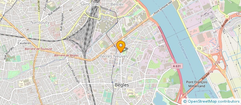localisation de l'entreprise MONSIEUR DJILOU OUHAB à BEGLES