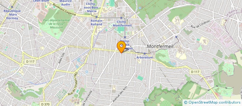 localisation de l'entreprise MONSIEUR DJIM FALCK à MONTFERMEIL