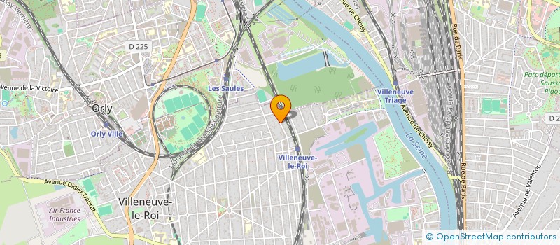 localisation de l'entreprise MONSIEUR DJIM MZE MCHINDA  VILLENEUVE-LE-ROI