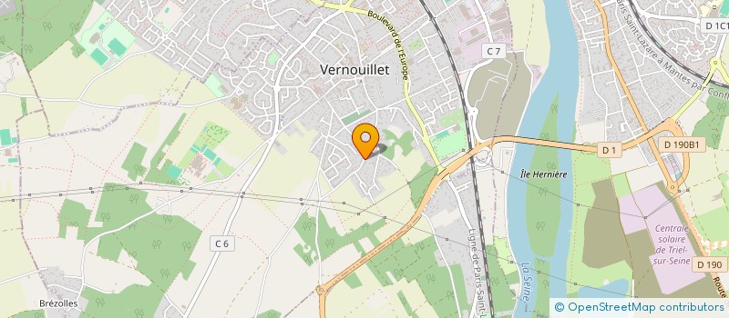 localisation de l'entreprise MONSIEUR DJIM TOURE à VERNOUILLET