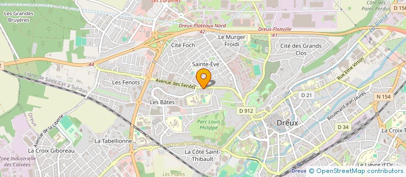 localisation de l'entreprise MONSIEUR DJIME DIANKA à DREUX