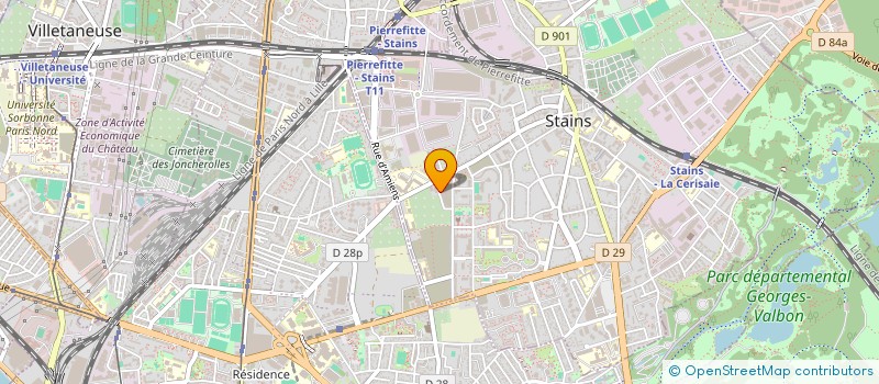 localisation de l'entreprise MONSIEUR DJIME DIAWARA à STAINS