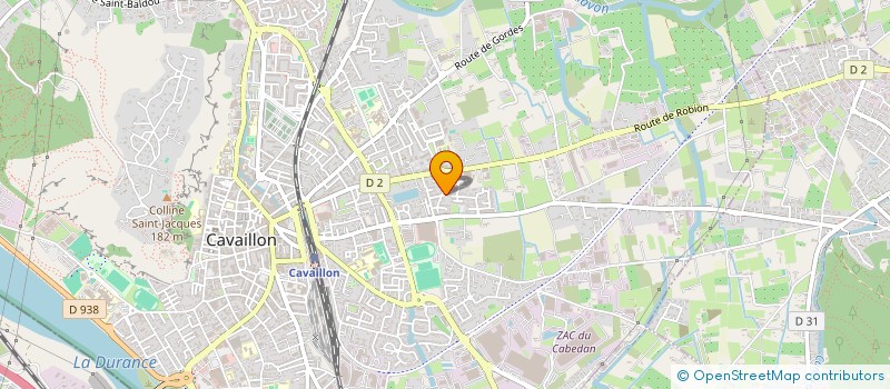 localisation de l'entreprise MONSIEUR DJIMI BAIAMONTE  CAVAILLON