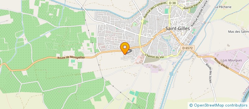 localisation de l'entreprise MONSIEUR DJIMI MOULAZIM  SAINT-GILLES