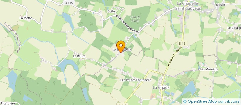 localisation de l'entreprise MONSIEUR DJIMMY MICHELET  LA CHAUX