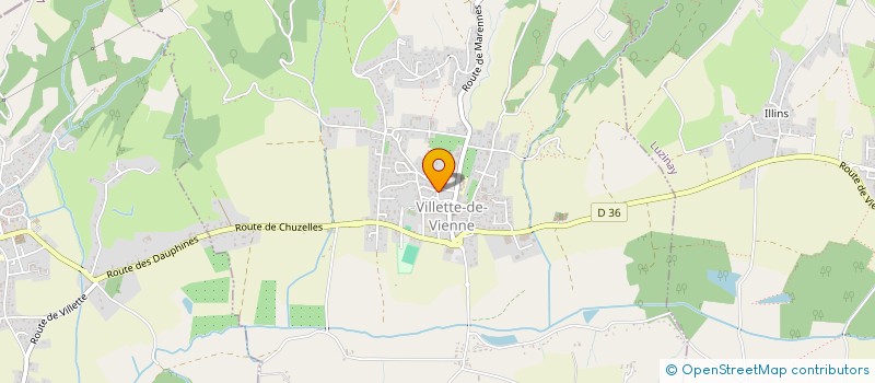 localisation de l'entreprise MONSIEUR DJIMMY ZANCANELLA à VILLETTE-DE-VIENNE