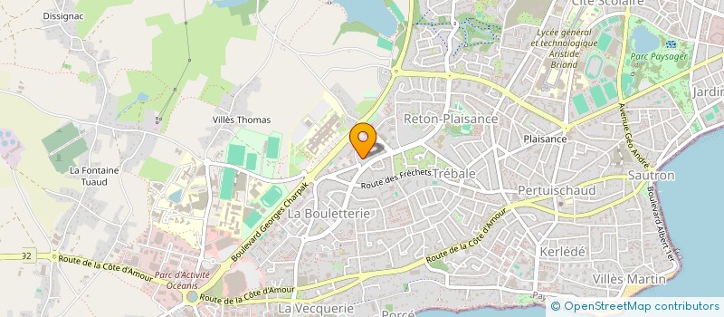 localisation de l'entreprise MONSIEUR DJIMO CONDE  SAINT-NAZAIRE