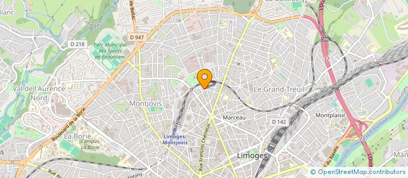 localisation de l'entreprise MONSIEUR DJIMO DIABY à LIMOGES