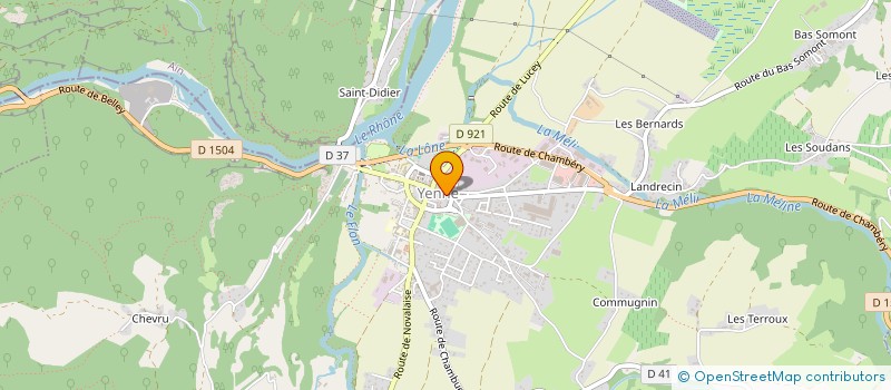 localisation de l'entreprise MONSIEUR DJIMY QUENNEHEN  LA MOTTE-SERVOLEX