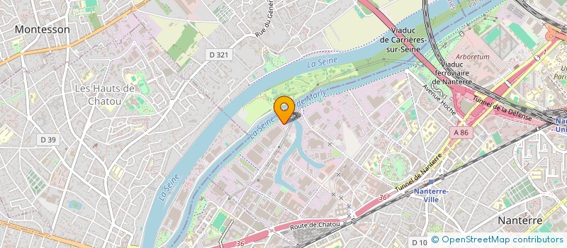 localisation de l'entreprise MONSIEUR DJINO ARNT  NANTERRE