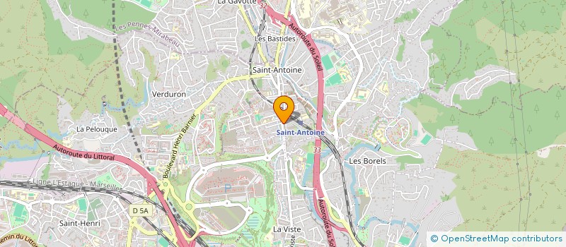 localisation de l'entreprise MONSIEUR DJINO BADO GUERRA à MARSEILLE