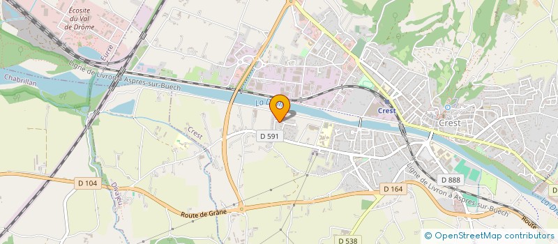 localisation de l'entreprise MONSIEUR DJINO KRAMI à CREST