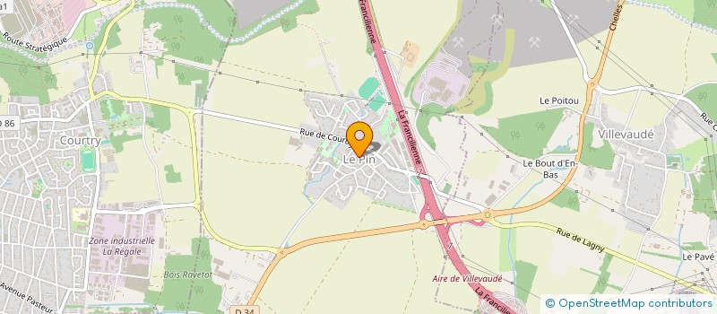 localisation de l'entreprise MONSIEUR DJIVEIMKO NOEL  LE PIN