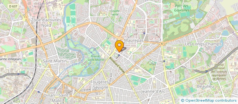 localisation de l'entreprise MONSIEUR DJODJO BADIBANGA MAVOVA à RENNES