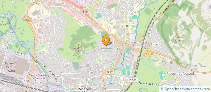 localisation de l'entreprise MONSIEUR DJOHNOVAN MUNCH  VESOUL