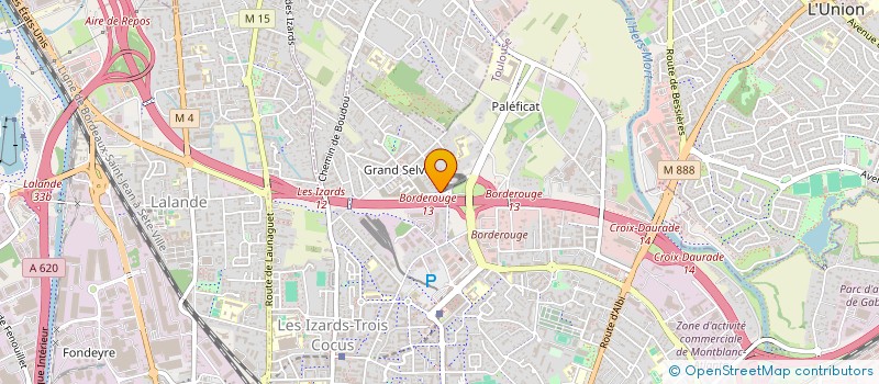 localisation de l'entreprise MONSIEUR DJOMADE GBAKALE  TOULOUSE